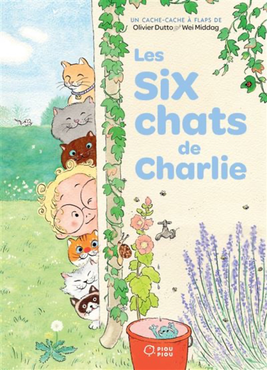 Les Six Chats de Charlie — ill. Wei Middag (Piou Piou)